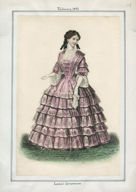 Damska Moda W Latach 1837 1867 Część I Blog Historia Blog Historyczno Obyczajowy 